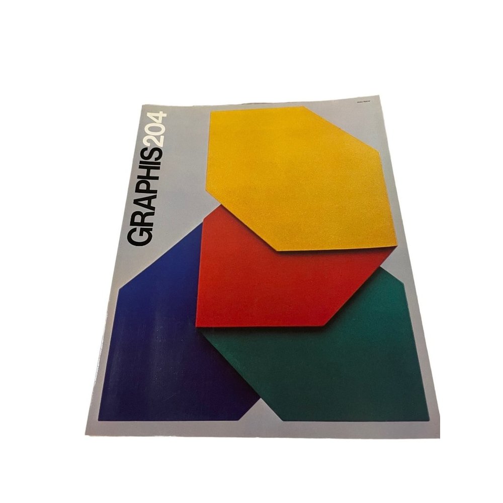 Vintage Graphis Journal of Graphic Art and Applied Art No.204 1979/80